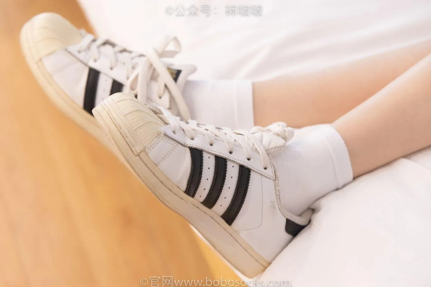 [BoBoSocks袜啵啵]NO.073 稚予-贝壳头、白棉袜、裸足 [145P]插图7